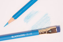 Load image into Gallery viewer, Blackwing incense cedar cased pencils - Non-Photo Blue