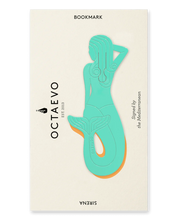 Load image into Gallery viewer, Bookmark - Sirena / Mermaid in Mint - by Octaevo Barcelona