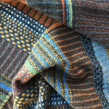 Load image into Gallery viewer, Wallace Sewell Wainscott scarf in Rust. 100% Merino Wool - Made in England
