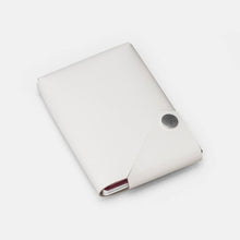 Load image into Gallery viewer, LEMUR Design Recycled Leather Travel Wallet in Grey