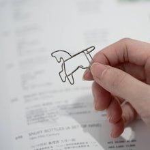 Load image into Gallery viewer, Win Win Horse Paper Clip - Set of 9 - HMM