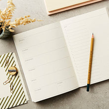 Load image into Gallery viewer, Katie Leamon - Undated Week View Weekly A5 Planner - Storm Grey