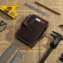 Load image into Gallery viewer, LOCHBY - Water Resistant Wax Canvas Mini Field Journal