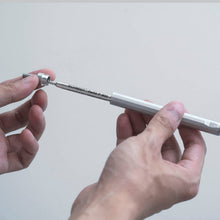 Load image into Gallery viewer, Retractable Ballpoint Pen - crafted raw aluminium - HMM