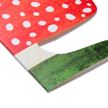 Load image into Gallery viewer, Mortlake Papers - Red Mushroom Shaped Greeting Card