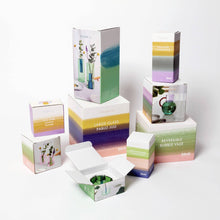 Load image into Gallery viewer, ColorLab Pablo Glass Watering Can by Block Design - Teal, Lilac and Amber