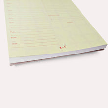 Load image into Gallery viewer, The Completist - A5 Daily Planner Pad - Neroli