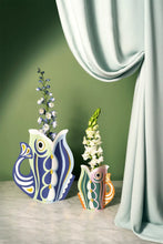 Load image into Gallery viewer, Fish shaped paper vase by Octaevo Barcelona