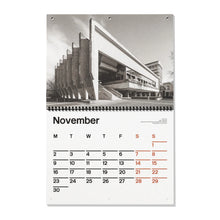 Load image into Gallery viewer, Brutalist Architecture Calendar 2026 by Blue Crow Media