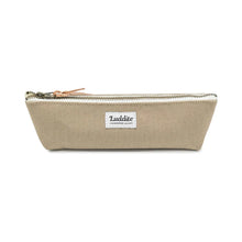 Load image into Gallery viewer, Boat shaped pencil case in Kurashiki Canvas by Luddite Japan.