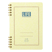Load image into Gallery viewer, N611 Cinnamon B6 Ring Bound Line Notebook - Life Japan
