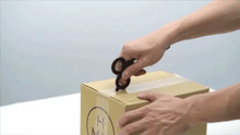 Load image into Gallery viewer, Desk scissors with stand - Gold Coloured - HMM