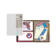 Load image into Gallery viewer, TRAVELER'S notebook refill 004 - Zipper Case - passport size