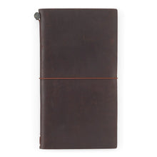 Load image into Gallery viewer, TRAVELER&#39;S COMPANY notebook - Brown leather regular size
