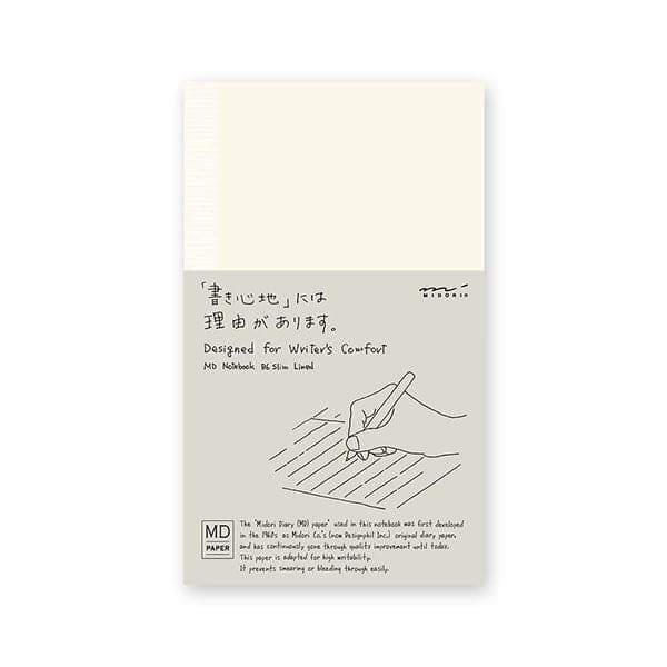 Midori MD Notebook - Lined B6 Slim