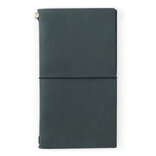 Load image into Gallery viewer, TRAVELER'S COMPANY notebook - Blue leather regular size
