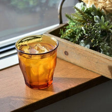 Load image into Gallery viewer, Duralex Picardie Amber / Vermeil 25cl glasses, set of six