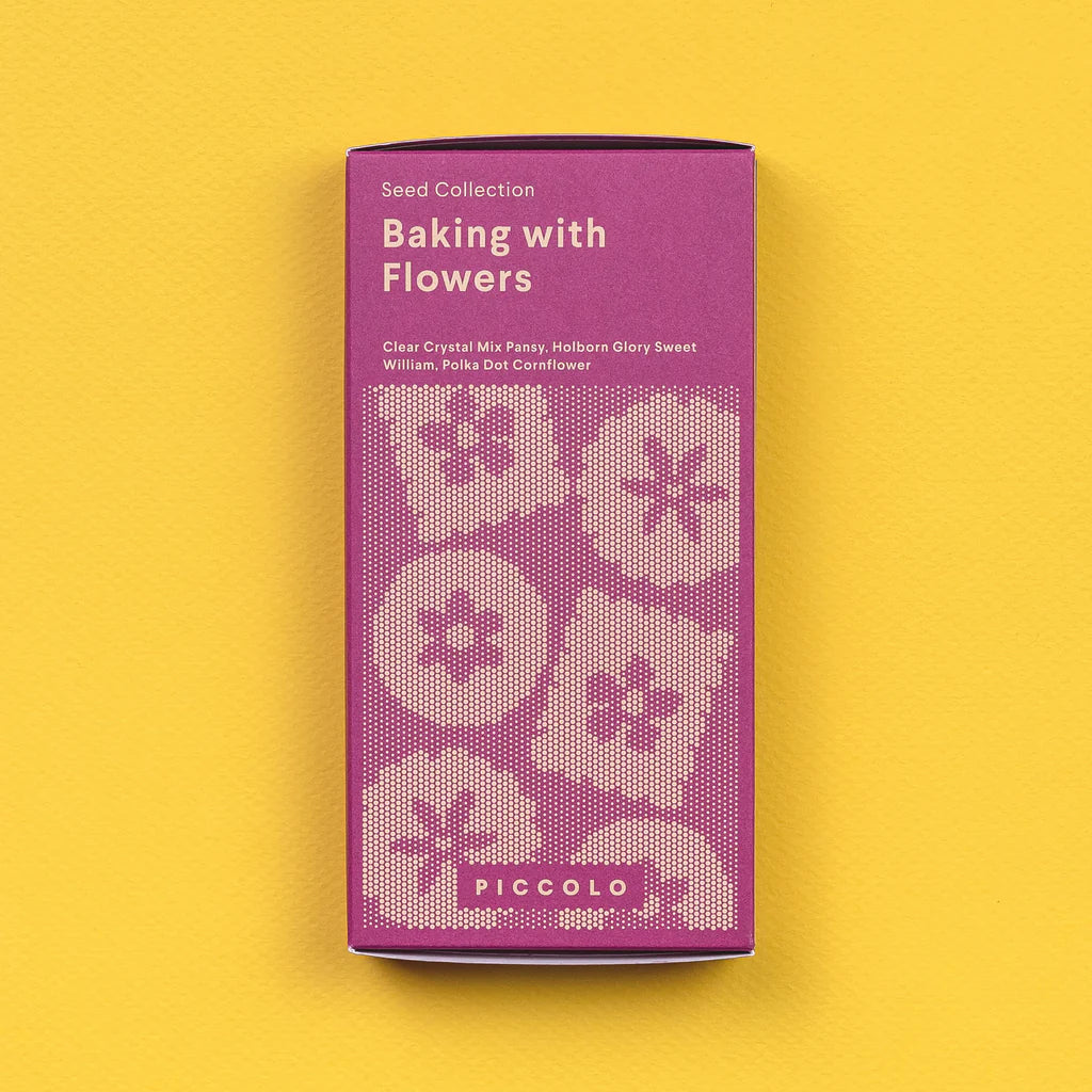 Baking with Flowers Seed Collection by Piccolo