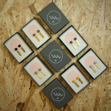 Load image into Gallery viewer, ORB / DECO Earrings by Leather Look Leg