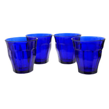 Load image into Gallery viewer, Duralex Picardie Sapphire Blue 25cl glasses, set of six