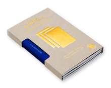 Load image into Gallery viewer, Passport Notes - Mediterranean Blue + White - a set of three by Octaevo Barcelona