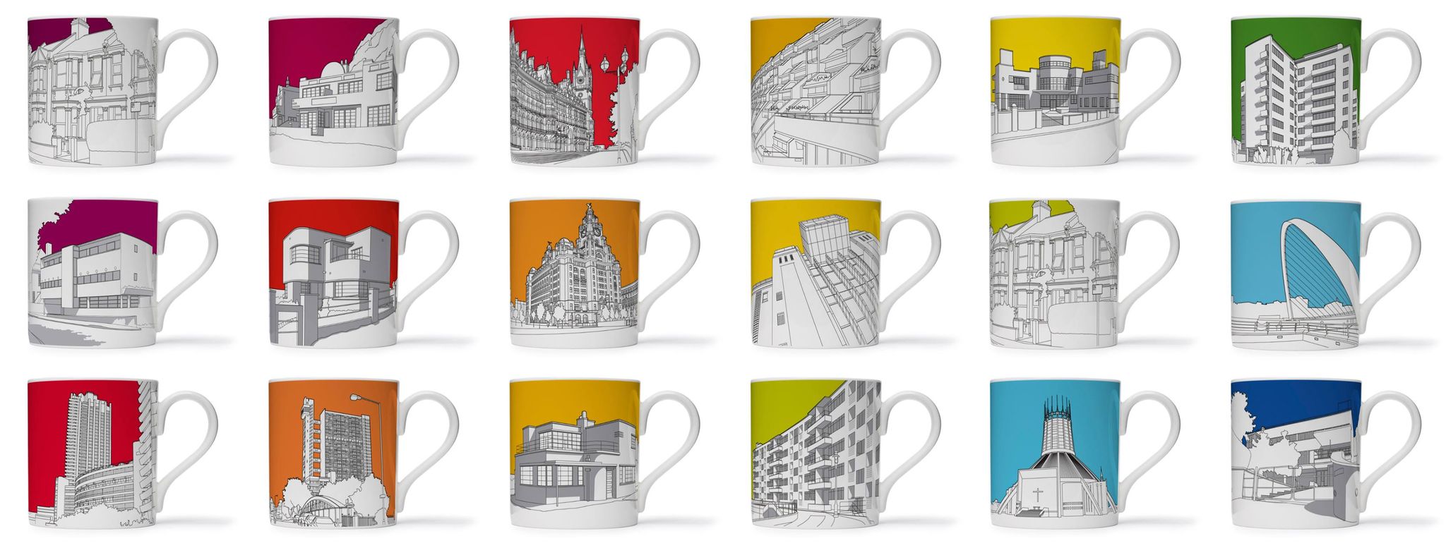 People Will Always Need Plates architecturally-inspired mugs in York ...