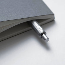 Load image into Gallery viewer, Retractable Ballpoint Pen - crafted raw aluminium - HMM
