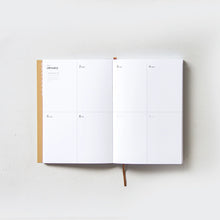 Load image into Gallery viewer, 2024 Weekly Planner in Kraft Brown by Octagon Design.

