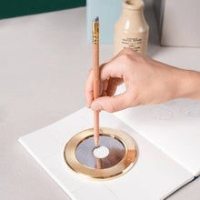 Load image into Gallery viewer, IRIS - Solid Brass and Steel Aperture Drawing Compass - Makers Cabinet
