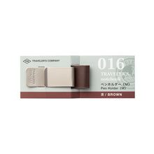 Load image into Gallery viewer, TRAVELER&#39;S Company notebook refill 016 - Penholder, Medium Size - Brown
