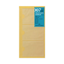 Load image into Gallery viewer, TRAVELER&#39;S Company notebook refill 007 - 12 Pocket Card File - Regular Size
