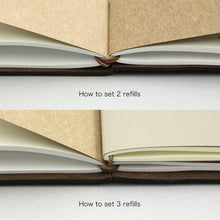 Load image into Gallery viewer, TRAVELER&#39;S Company notebook accessory 021 - Refill Connecting Band Set - Regular size
