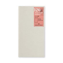 Load image into Gallery viewer, TRAVELER&#39;S Company notebook refill 026 - Dot Grid Notebook - Regular Size
