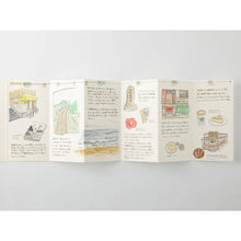 Load image into Gallery viewer, TRAVELER&#39;S Company notebook - Accordion Fold Paper 032 - Regular Size
