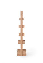 Load image into Gallery viewer, bookie oak shelf, natural oak by wireworks
