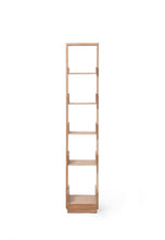 Load image into Gallery viewer, bookie oak shelf, natural oak by wireworks
