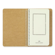 Load image into Gallery viewer, TRAVELER&#39;S Company Spiral Ring Notebook A6 Slim - MD Paper White
