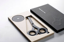 Load image into Gallery viewer, Desk scissors with stand - Black Coloured - HMM
