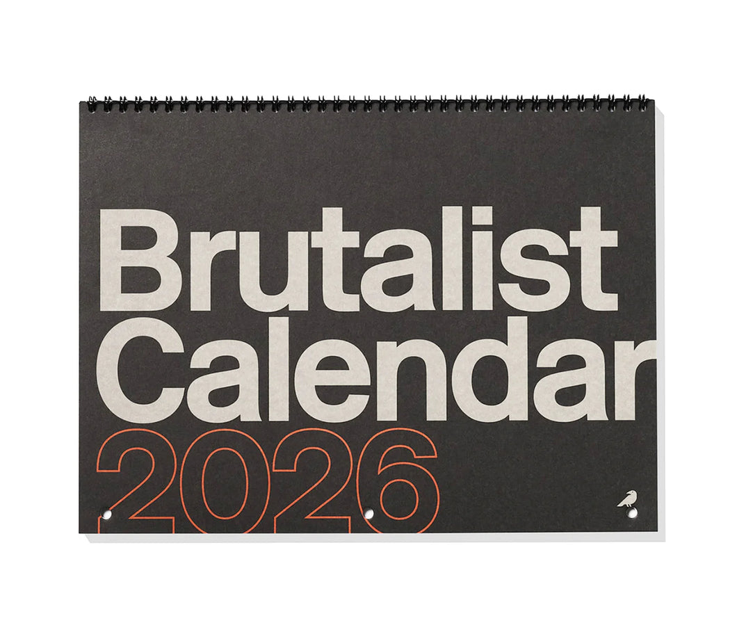 Brutalist Architecture Calendar 2026 by Blue Crow Media - Pre-Order!