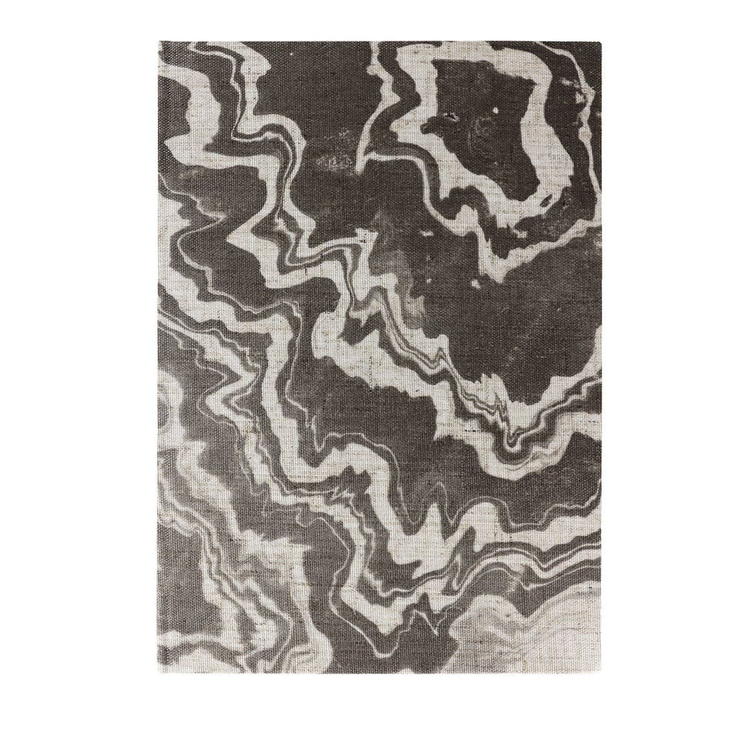 COMING SOON! Marmor Paperie - A5 Hand Marbled Journal - Suminagashi on Linen