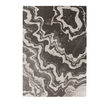 Load image into Gallery viewer, Marmor Paperie - A5 Marbled Journal - Suminagashi on Linen.
