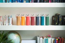 Load image into Gallery viewer, Leak Proof Glass Water Bottle with Protective Sleeve by Black + Blum: Almond
