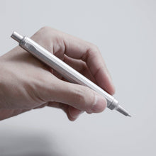 Load image into Gallery viewer, Retractable Ballpoint Pen - crafted raw aluminium - HMM
