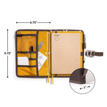 Load image into Gallery viewer, LOCHBY - Water Resistant Waxed Canvas Field Journal
