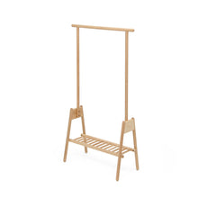 Load image into Gallery viewer, hang up&#39;s hanging rail, natural oak by Wireworks
