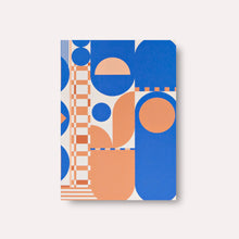 Load image into Gallery viewer, The Completist - A5 Lay Flat Notebook - Signal: Dot Grid. NEW DESIGN
