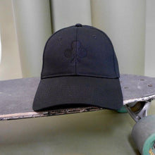 Load image into Gallery viewer, Baseball Cap black with black, organic cotton by monsieurbarr

