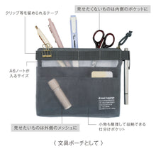 Load image into Gallery viewer, Mesh Carry Pouch - A6 Mini - Kleid Japan
