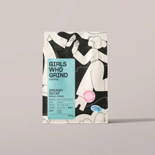 Load image into Gallery viewer, Girls Who Grind Coffee - Decaf Coffee Beans, Dreamy Decaf, Racafe Crecer, Colombia. 250g
