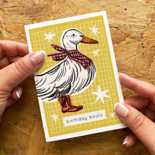 Load image into Gallery viewer, Aimee Mac Illustration - Birthday Boots Card
